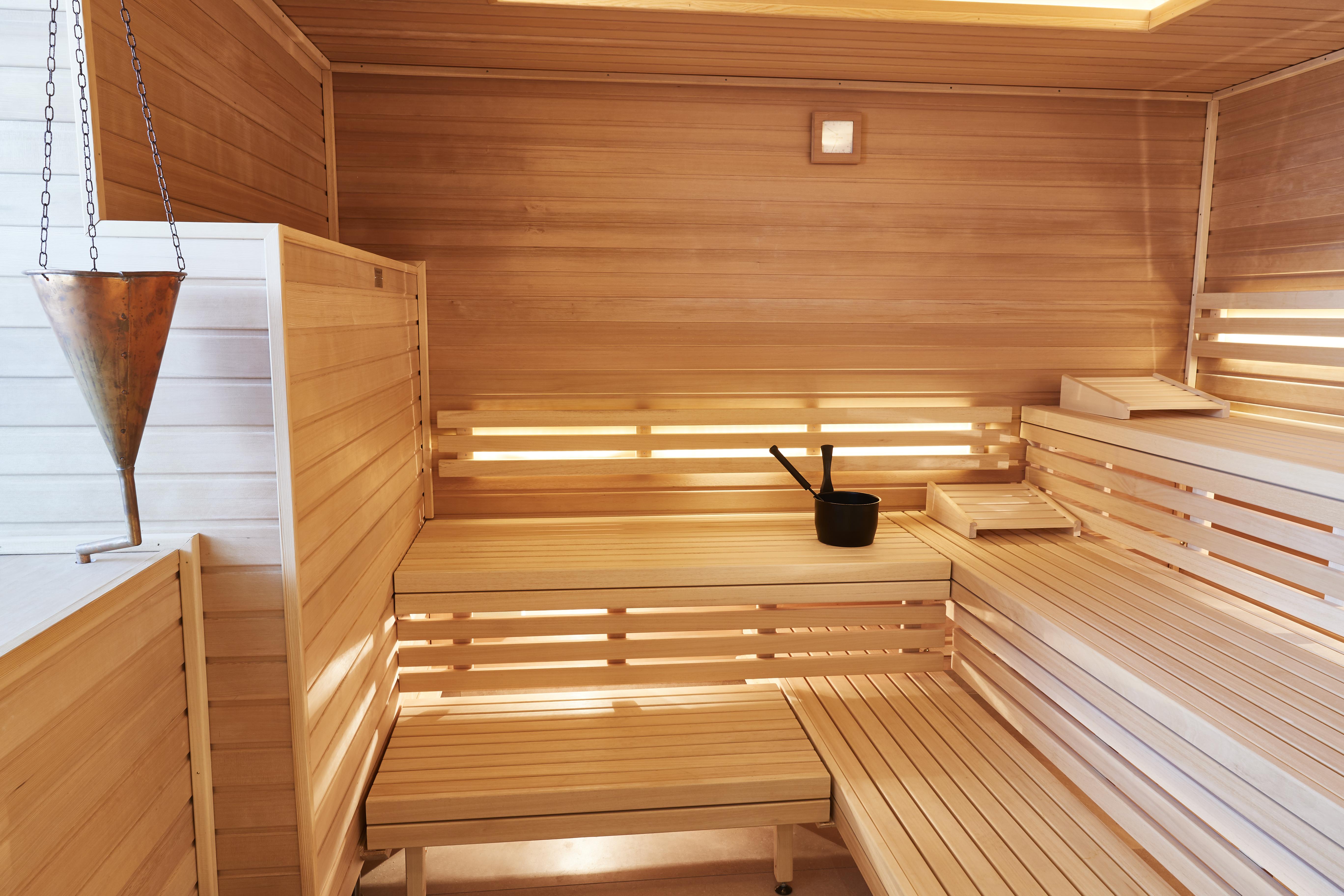 Steigenberger Icon Grandhotel & Spa Petersberg Königswinter Exterior foto Sauna